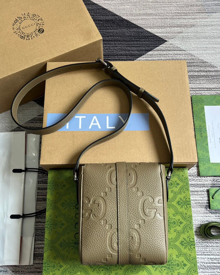 Gucci Jumbo GG Small Messenger Bag 760235