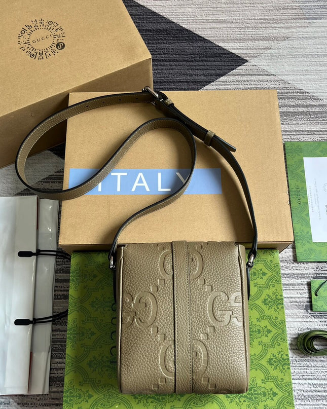 Gucci Jumbo GG Small Messenger Bag 760235