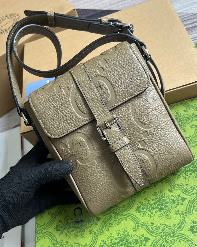 Gucci Jumbo GG Small Messenger Bag 760235
