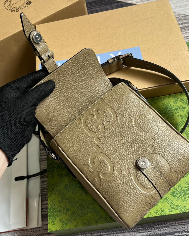 Gucci Jumbo GG Small Messenger Bag 760235
