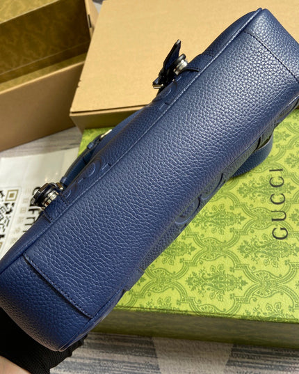 Gucci Jumbo Medium Messenger Bag 760234 – Dark Green Leather