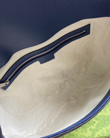 Gucci Jumbo Medium Messenger Bag 760234 – Dark Green Leather