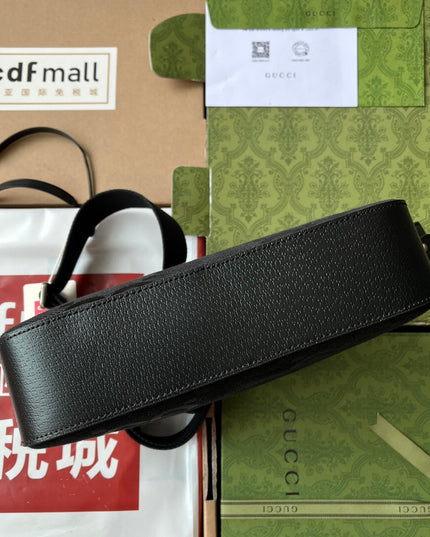 Gucci Jumbo GG Canvas Messenger Bag 675891 – Black