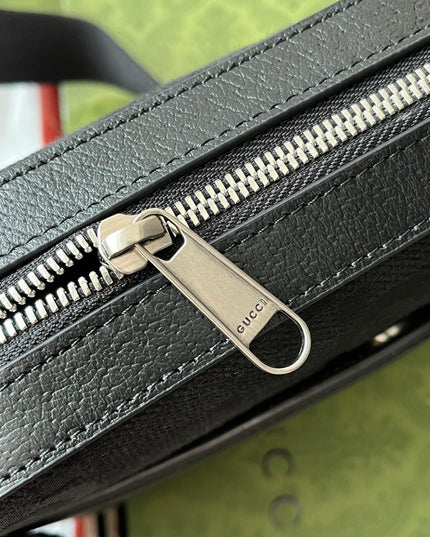 Gucci Jumbo GG Canvas Messenger Bag 675891 – Black
