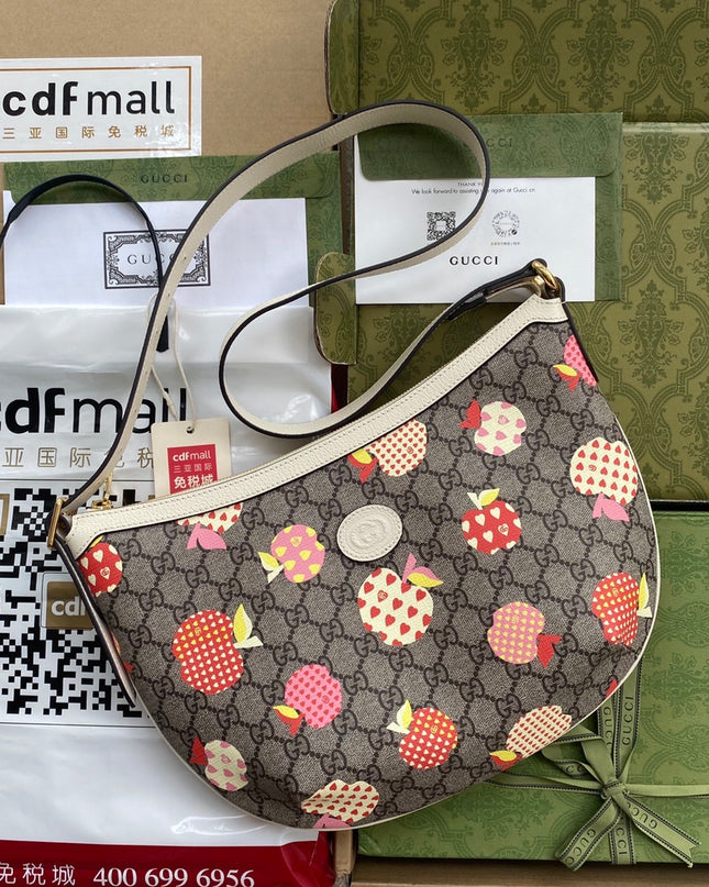 Gucci Les Pommes Ophidia Small Bag 598125