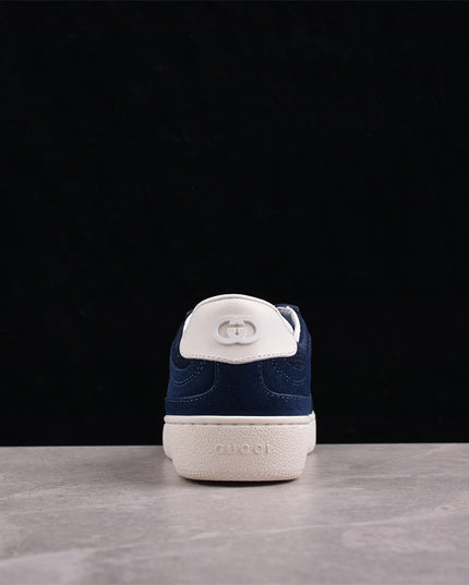 Gucci Lido Men’s Suede & Mesh Sneaker