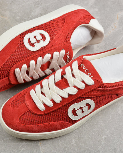 Gucci Lido Men’s Suede Sneaker