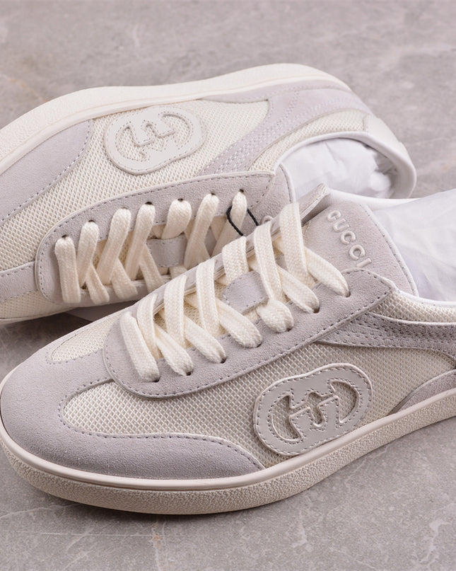 Gucci Lido Men’s Suede Sneaker