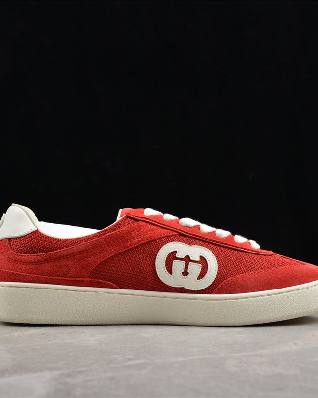 Gucci Lido Men’s Suede Sneaker