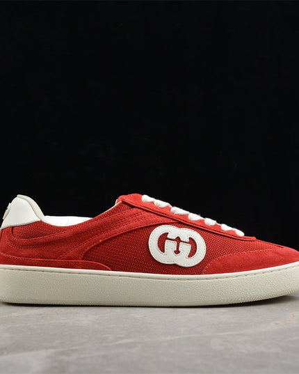 Gucci Lido Men’s Suede Sneaker
