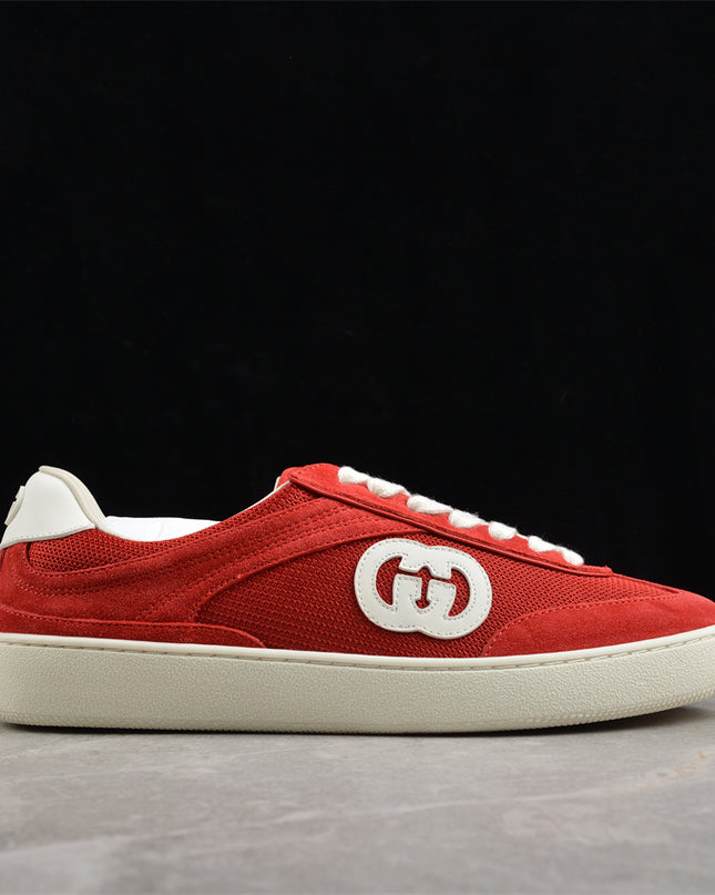 Gucci Lido Men’s Suede Sneaker