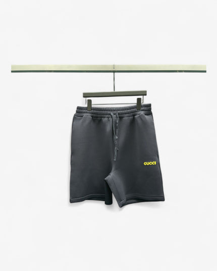 Gucci Logo Cotton‑Blend Sweat Shorts