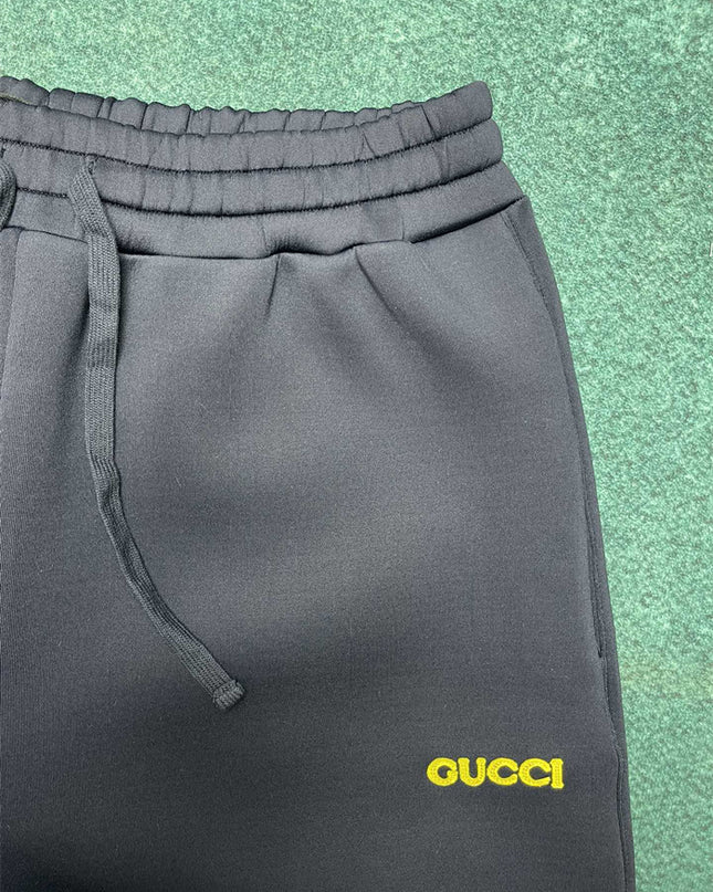 Gucci Logo Cotton‑Blend Sweat Shorts