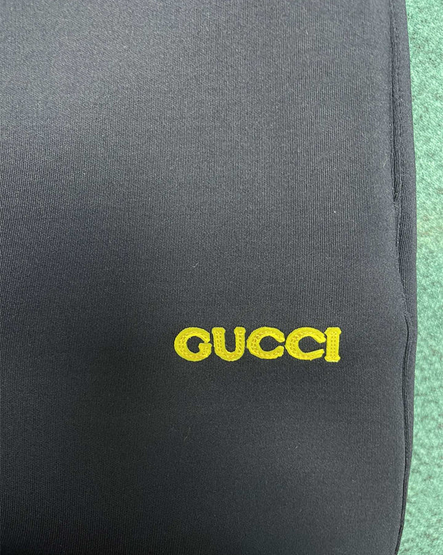 Gucci Logo Cotton‑Blend Sweat Shorts