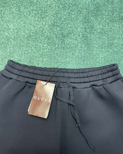 Gucci Logo Cotton‑Blend Sweat Shorts