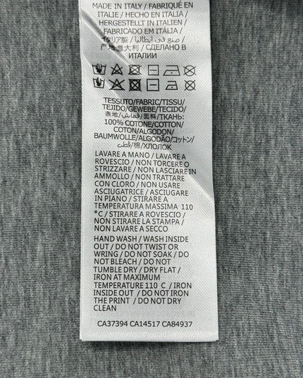 Gucci Logo‑Embroidered Zip Hoodie in Light Grey