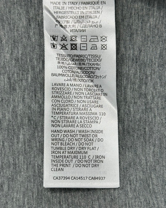 Gucci Logo‑Embroidered Zip Hoodie in Light Grey
