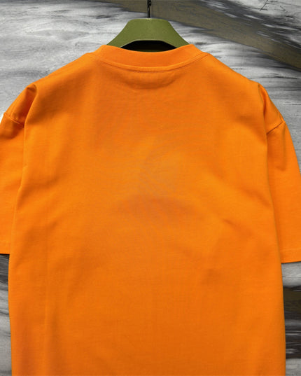 Gucci Logo‑Print Cotton‑Jersey T‑Shirt in Orange
