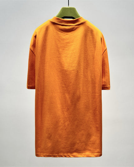 Gucci Logo‑Print Cotton‑Jersey T‑Shirt in Orange