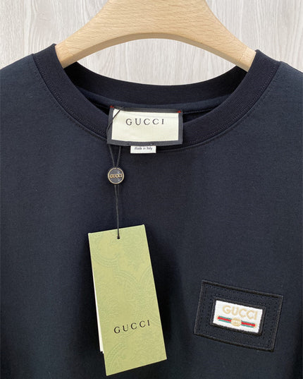 Gucci Logo‑patch Cotton‑jersey T‑shirt