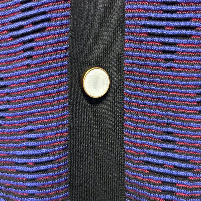 Gucci Louis Vuitton Monogram Knit Cardigan – Purple - Blue Gradient