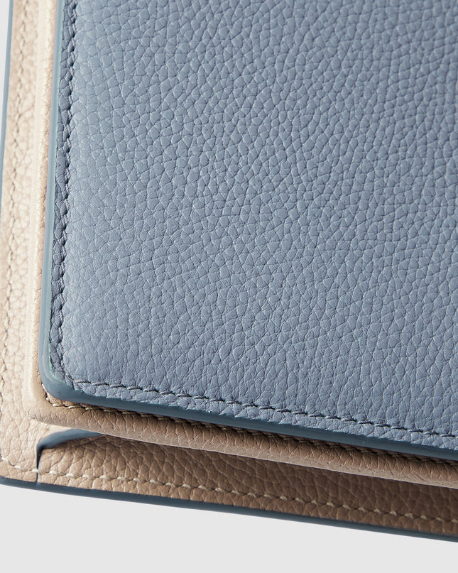 Gucci Marmont Bi-Color Leather Wallet on Chain