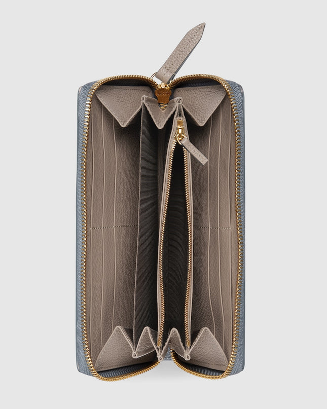 Gucci Marmont Bi-Color Leather Zip Around Wallet