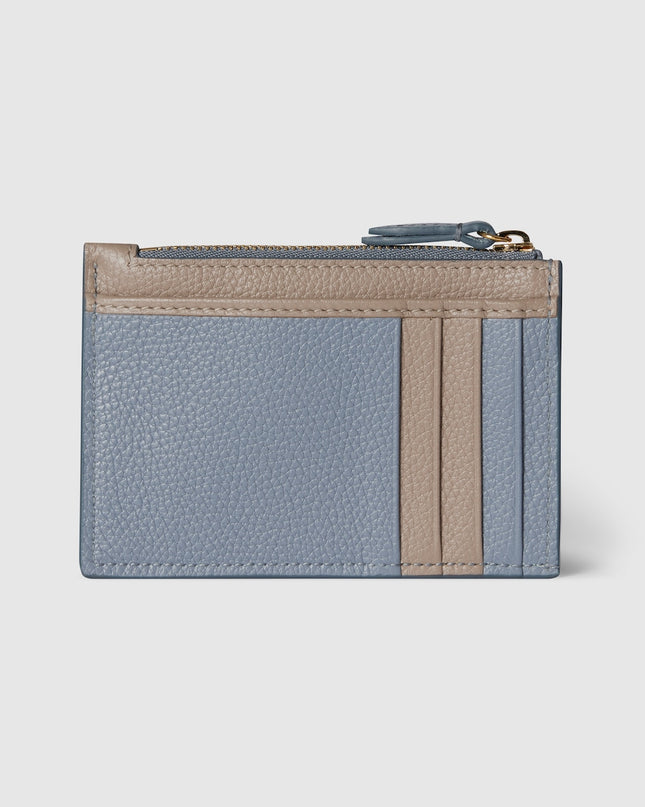 Gucci Marmont Bi-Color Leather Zip Key Pouch