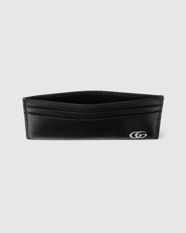 Gucci Marmont Black Leather Card Case
