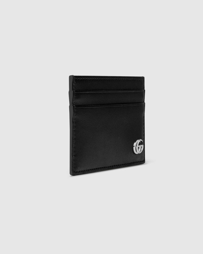 Gucci Marmont Black Leather Card Case