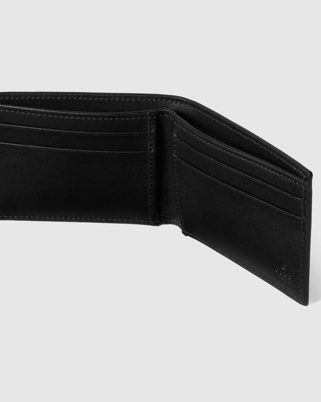 Gucci Marmont Black Leather Compact Bi-Fold Wallet