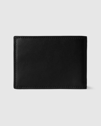 Gucci Marmont Black Leather Compact Bi-Fold Wallet