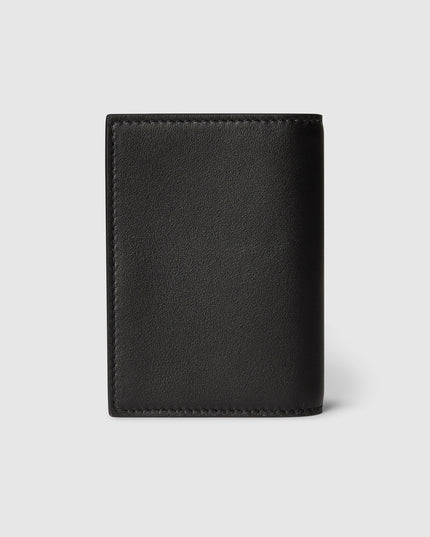 Gucci Marmont Black Leather Flap Card Case