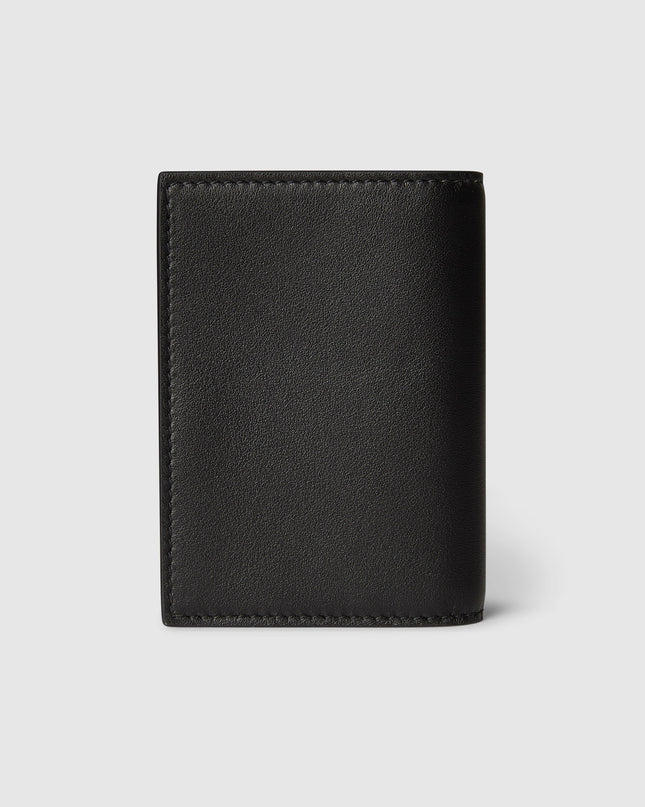 Gucci Marmont Black Leather Flap Card Case