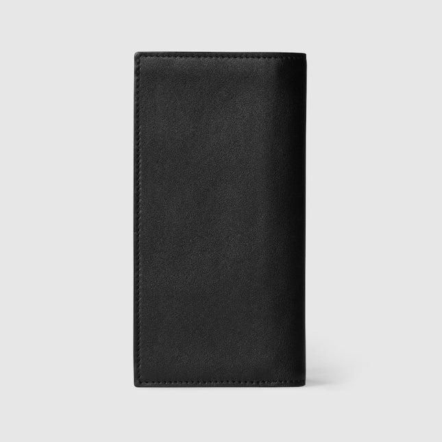 Gucci Marmont Black Leather Long Wallet