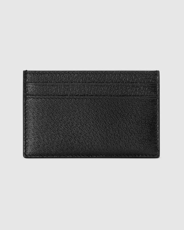 Gucci Marmont Black Leather Slim Card Case
