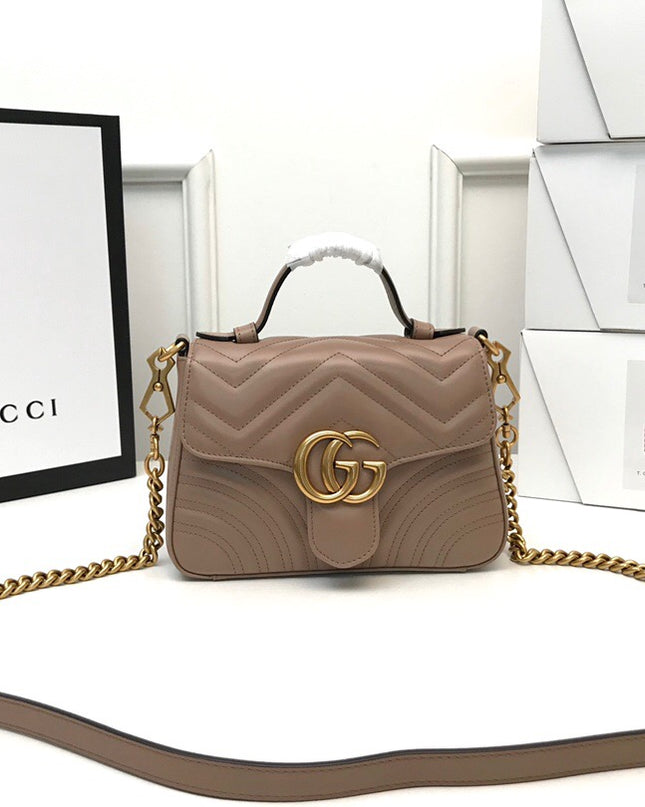 Gucci Marmont Mini Top Handle Bag 547260