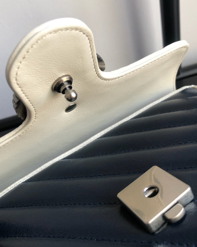 Gucci Marmont Mini Top Handle Bag 583571 Blue