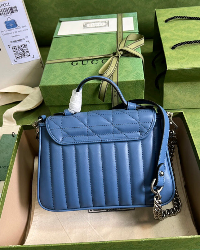 Gucci Marmont Mini Top Handle Bag 583571