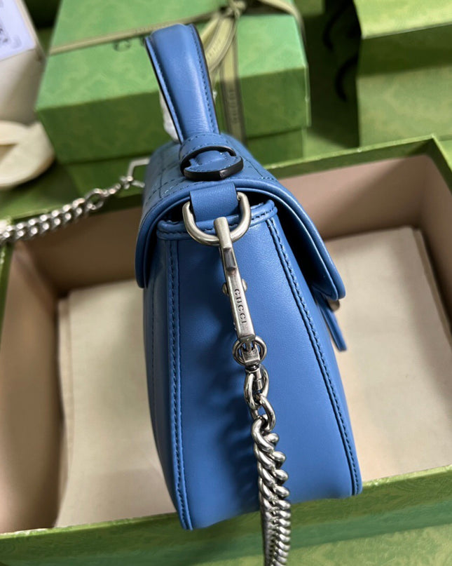 Gucci Marmont Mini Top Handle Bag 583571