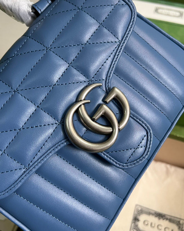 Gucci Marmont Mini Top Handle Bag 583571