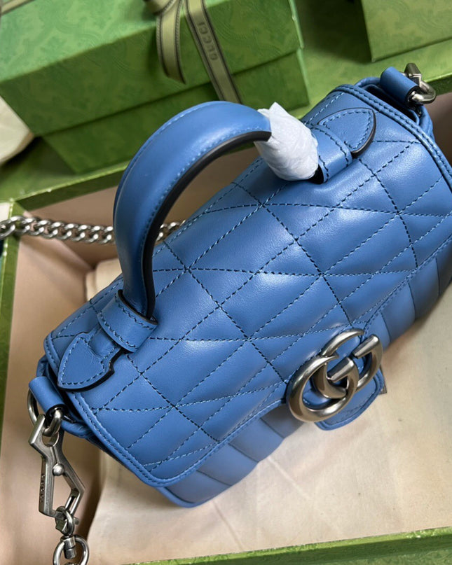 Gucci Marmont Mini Top Handle Bag 583571