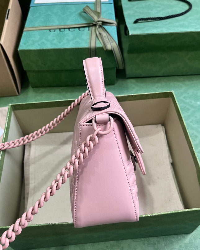 Gucci Marmont Mini Top Handle Bag 702563
