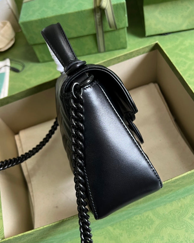 Gucci Marmont Mini Top Handle Bag 702563