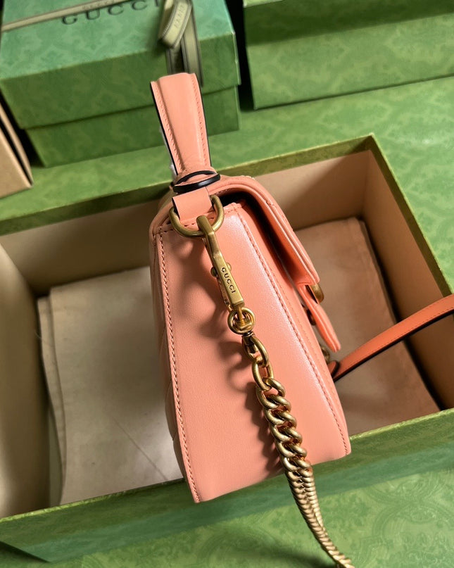 Gucci Marmont Mini Top Handle Bag ‎547260