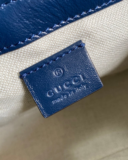 Gucci Marmont Multicolor Mini Top Handle Bag 583571 - Pink