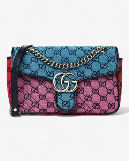 Gucci Marmont Multicolor Small Shoulder Bag 443497 - Multicolor