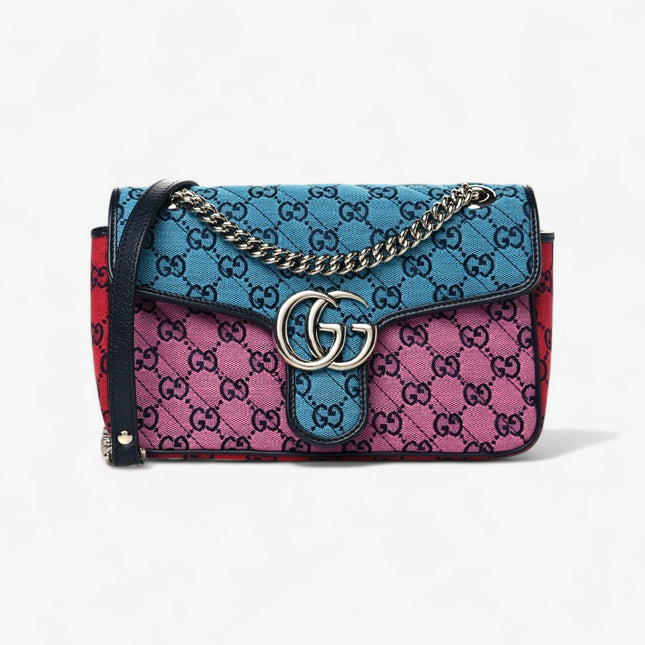 Gucci Marmont Multicolor Small Shoulder Bag 443497 - Multicolor