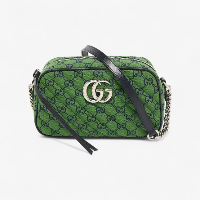 Gucci Marmont Multicolor Small Shoulder Bag 447632 - Green
