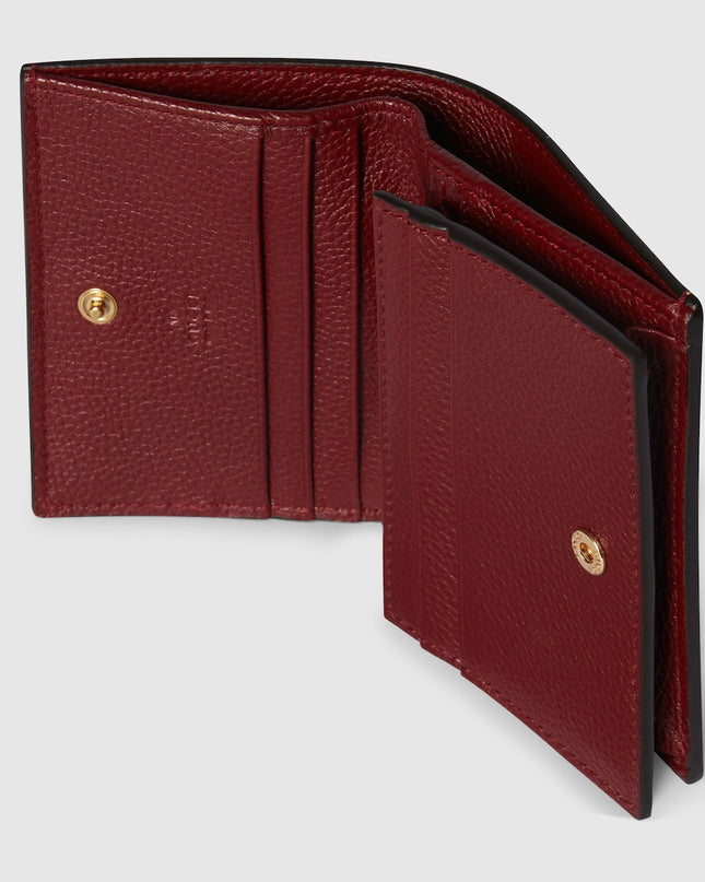 Gucci Marmont Rosso Ancora Leather & Supreme Small Wallet